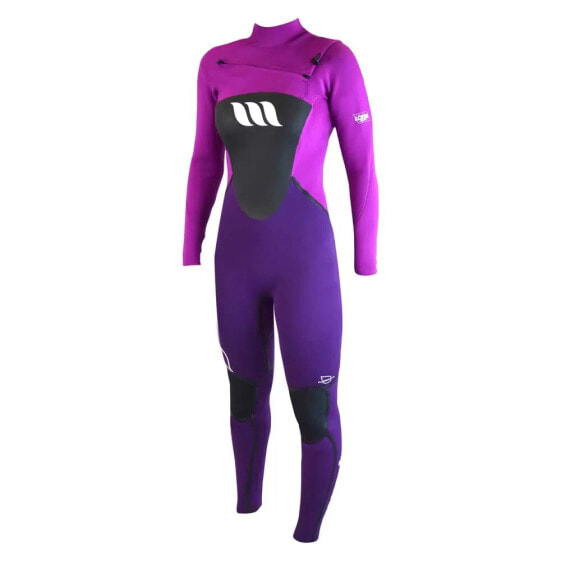 WEST Lotus 3/2 mm Girl Long Sleeve Chest Zip Neoprene Suit