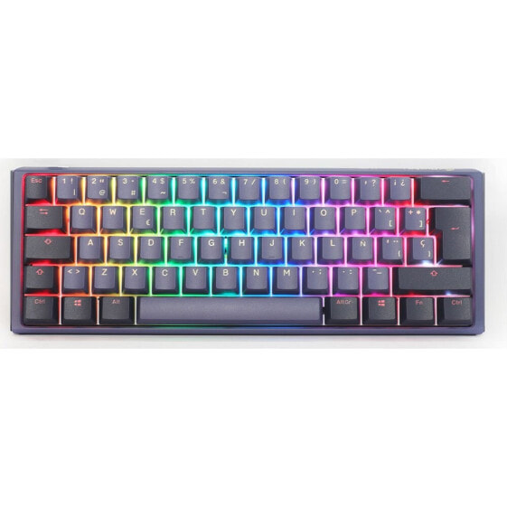 DUCKY One 3 Cosmic Mini 60 RGB PTB MX Silent Red gaming keyboard