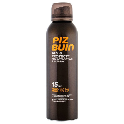Piz Buin Tan & Protect Sun Spray Spf15 Водостойкий солнцезащитный спрей для загара 150 мл
