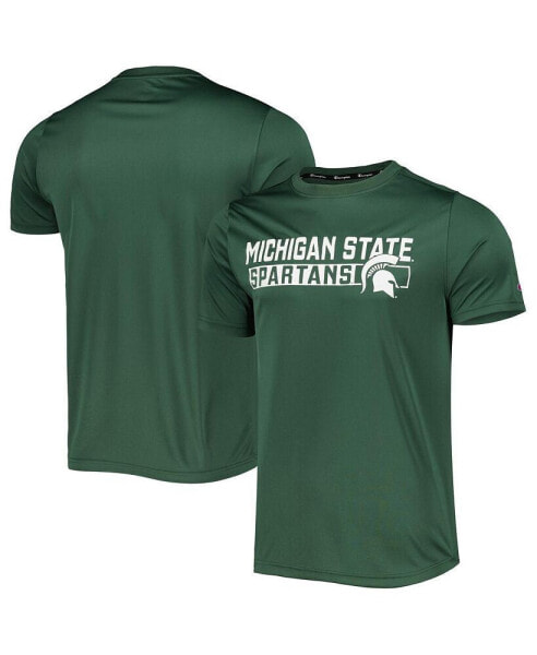 Men's Green Michigan State Spartans Impact Knockout T-shirt
