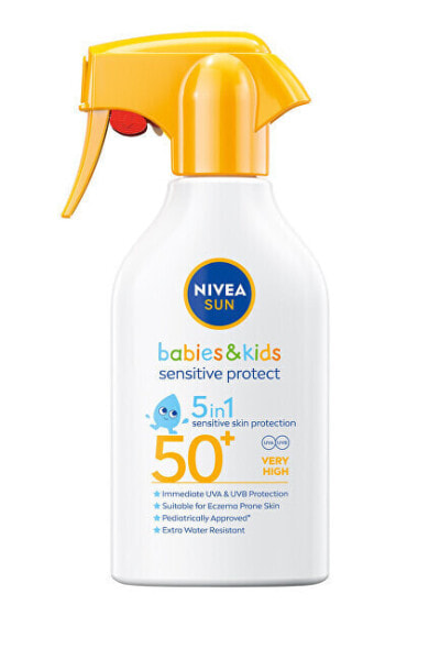 Children´s sunscreen spray with pump SPF 50+ Sun Kids Sensitiv e 270 ml