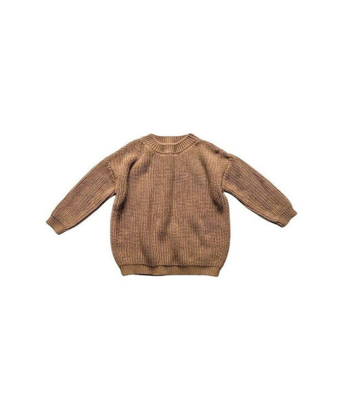 Child Boy and Child Girl Organic Cotton Chunky Sweater