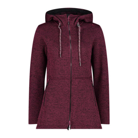 CMP Woman Long Jacket Fix Hood