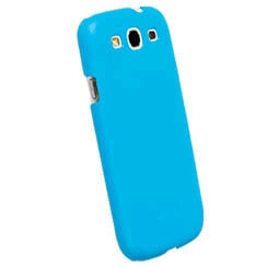 Чехол для смартфона Krusell BioCover, Samsung Galaxy S III, синий