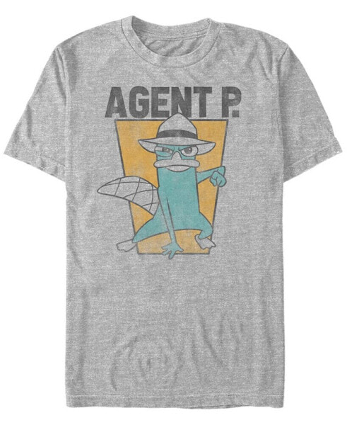 Men's Phineas and Ferb Agent P Short Sleeve T-shirt