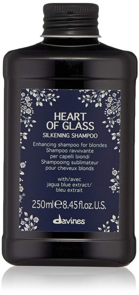 Davines Heart of Glass Silkening Blonde Shampoo 250ml (Pack of 1)