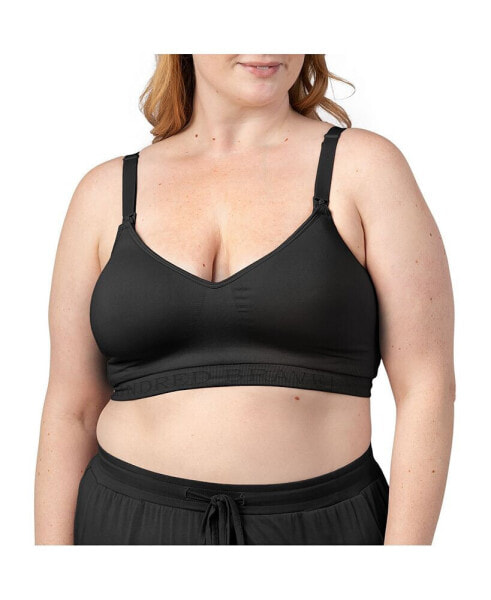 Plus Size Busty Contour Hands-Free Pumping & Nursing Bra