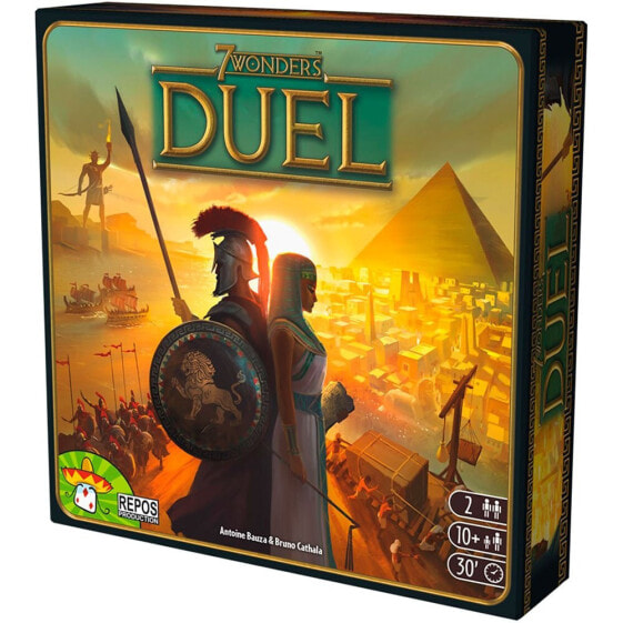 ASMODEE 7 Wonders Duel Spanish Board Game