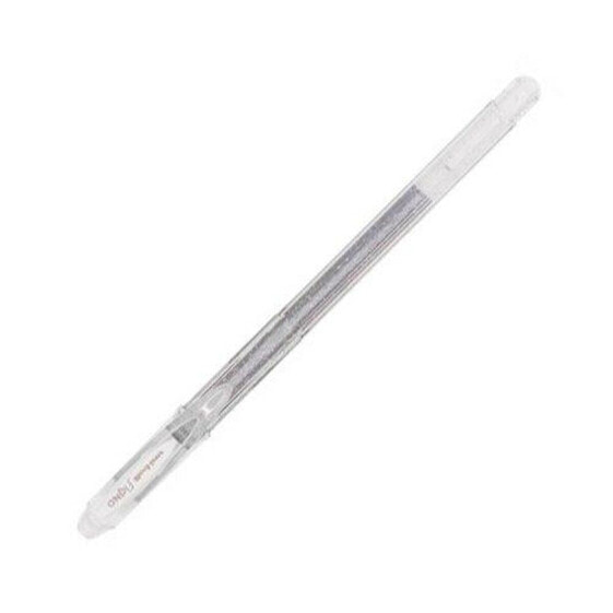 Ручка с жидкими чернилами Uni-Ball Sparkling UM-120SP Серебристый 0,5 mm (12 Предметы)