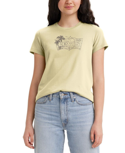 Women's Perfect Graphic Logo Cotton T-shirt
