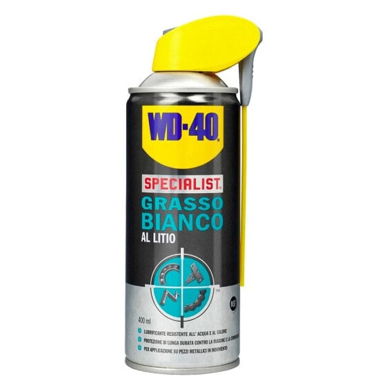 WD-40 400ml White Lithium Grease Lubricant