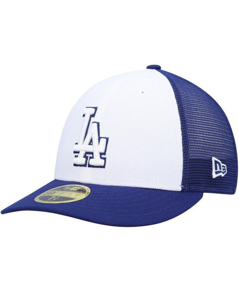 Men's Royal, White Los Angeles Dodgers 2023 On-Field Batting Practice Low Profile 59FIFTY Fitted Hat