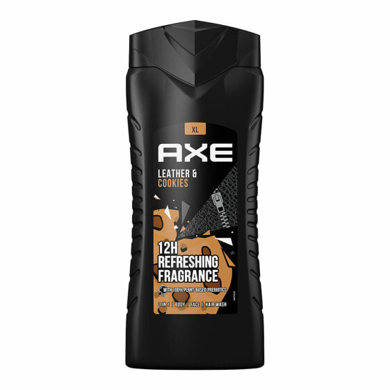 Гель для душа увлажняющий Axe Collision XL: Leather & Cookies 400 мл