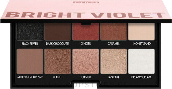 Lidschatten-Palette - Pupa Make Up Stories Palette 001 - Spicy Nudes