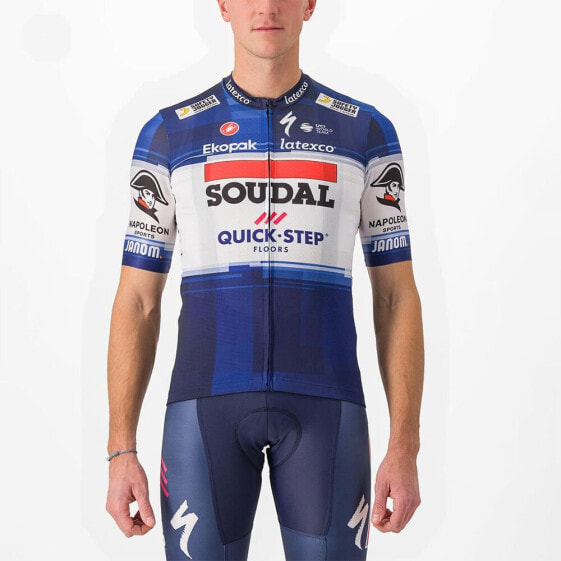 CASTELLI Competizione Soudal Quick-Step 2023 Short Sleeve Jersey