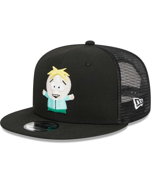 Men's Black South Park Butters Trucker 9FIFTY Snapback Hat