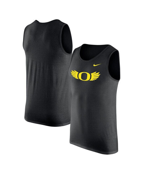 Men's Black Oregon Ducks Tank Top