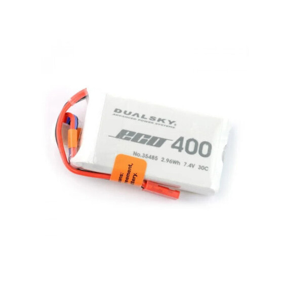 Литий-полимерный аккумулятор Dualsky Li-Pol 400mAh 30C 2S 7.4V