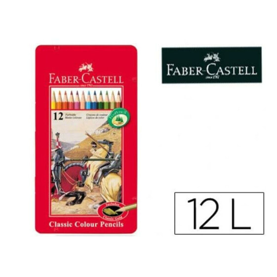 Цветные карандаши Faber-Castell 115801 Красный