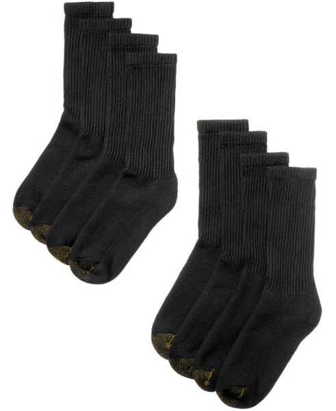 Men's 8-Pack Athletic Crew Socks