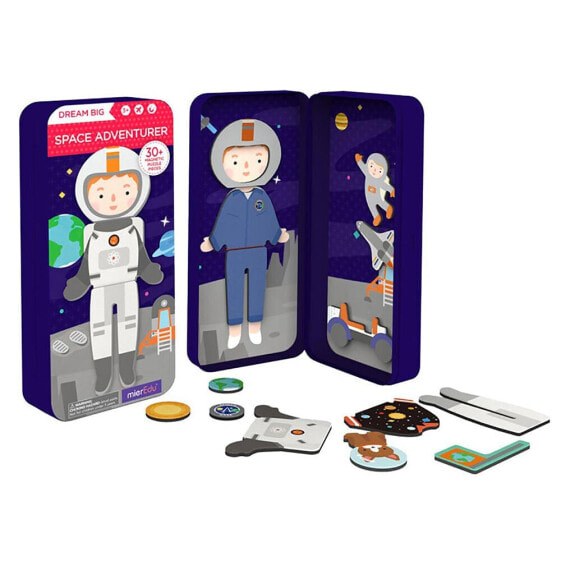 MIEREDU Magnetic Puzzle My Heroes Astronaut