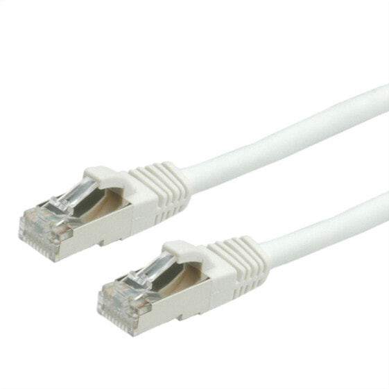 VALUE Patchkabel Kat.6 S/Ftp LSOH weiß 5 m - Cable - Network