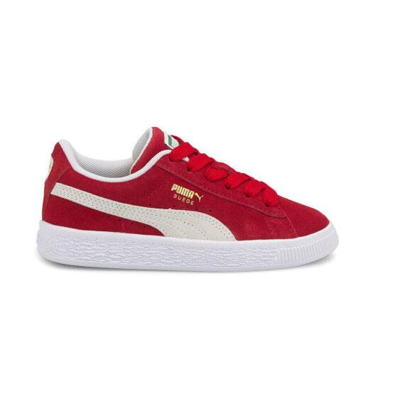 Puma Suede Classic Xxi Lace Up Toddler Boys Red Sneakers Casual Shoes 38056102