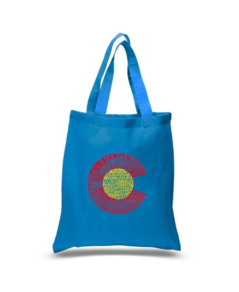 Colorado - Small Word Art Tote Bag