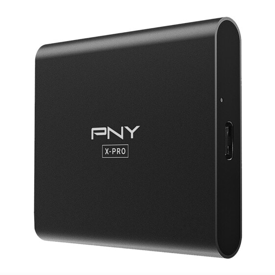 PNY X-Pro - 1000 GB - USB Type-C - 3.2 Gen 2 (3.1 Gen 2) - 1500 MB/s - Black