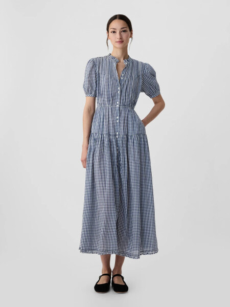 Gap &#215 DÔEN Gingham Maxi Dress