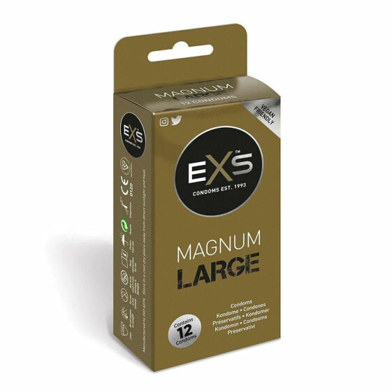 Презервативы EXS Magnum 12 штук