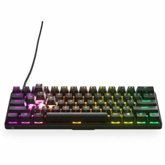 Клавиатура SteelSeries Apex Pro Mini Гейминг Чёрный C внутренней подсветкой LDC AZERTY