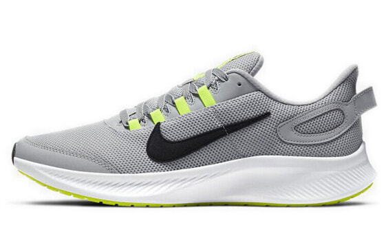 Кроссовки мужские Nike Run All Day Серо-зеленые