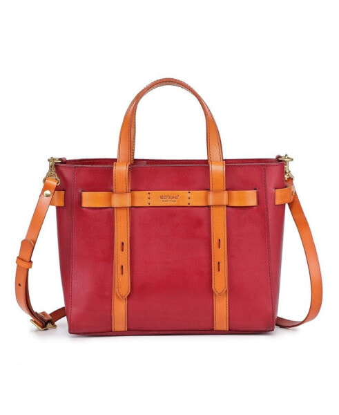 Women's Genuine Leather Westland Minit Tote Bag