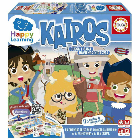 Настольная игра для компании EDUCA BORRAS Happy Learning Kairos