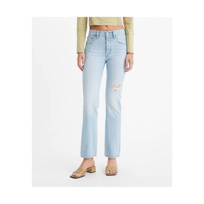 Levi's Women's 501 High-Rise Straight Jeans