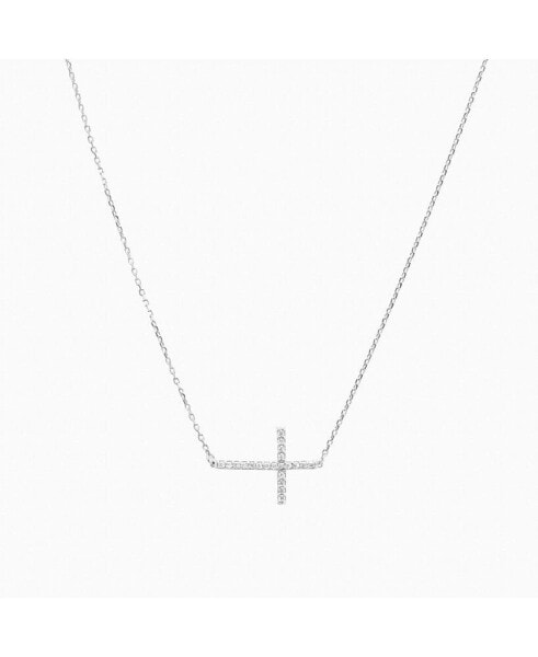 Bearfruit Jewelry horizontal Cross Necklace