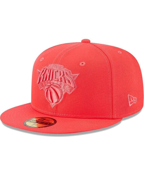 Men's Red New York Knicks Spring Color Pack 59FIFTY Fitted Hat