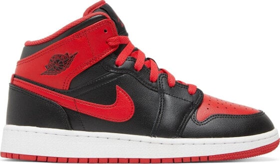 [DQ8423-060] Grade School Air Jordan AIR JORDAN 1 MID "ALTERNATE BRED" (GS)