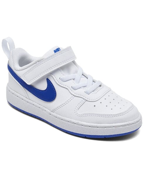Кроссовки Nike Для Мальчиков Toddler Court Borough Low Recraft Stay-Put Casual Sneakers from Finish Line