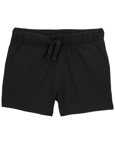 Toddler Pull-On Cotton Shorts 2T