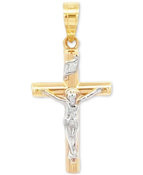 Macy's small Crucifix Pendant in 14k Gold