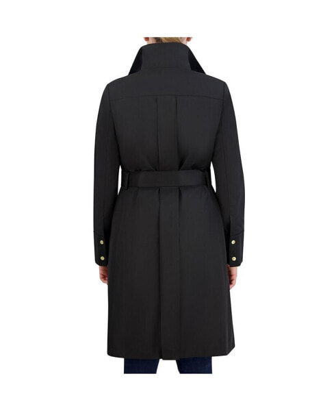 Women's Trench Coat With Stand Collar