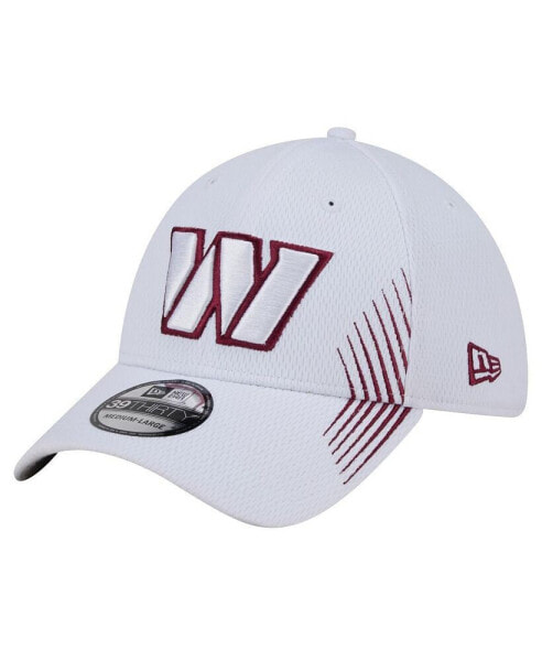 Men's White Washington Commanders Active 39thirty Flex Hat