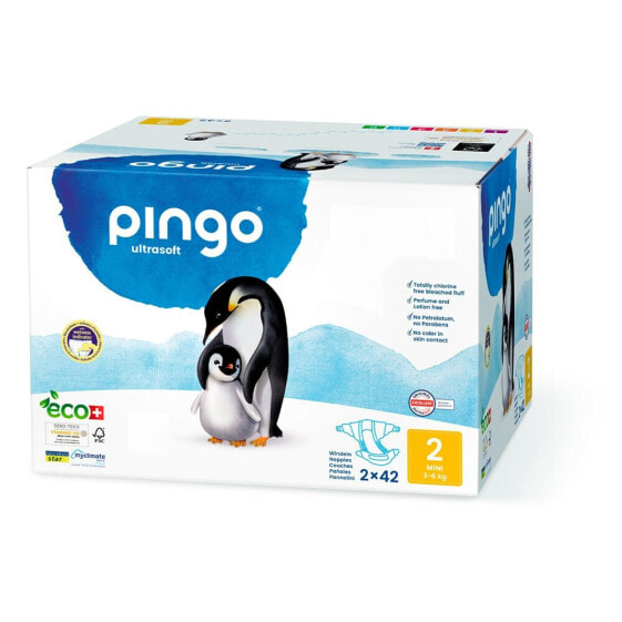 PINGO Ecological Diapers Size 2 Mini 84 Units