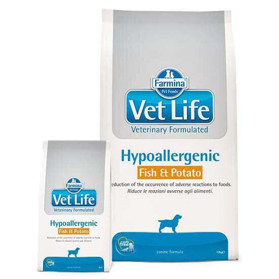 FARMINA VetLife Hypoallergenic Fish And Potato 12kg Dog Food