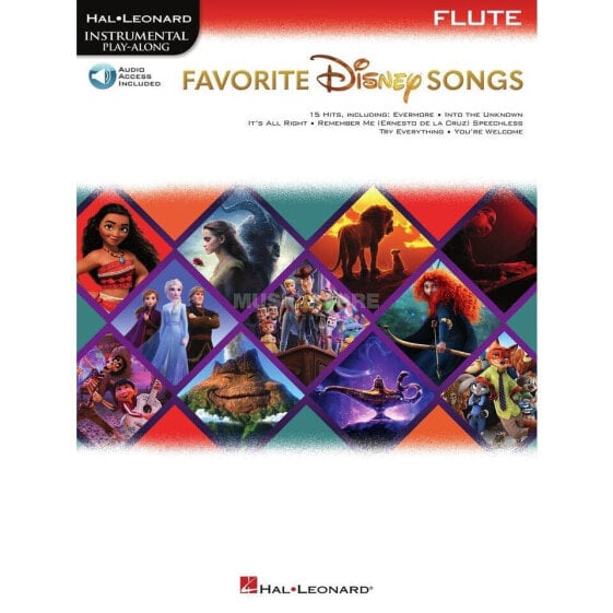 Hal Leonard Instrumental Play-Along: Favorite Disney Songs - Flute