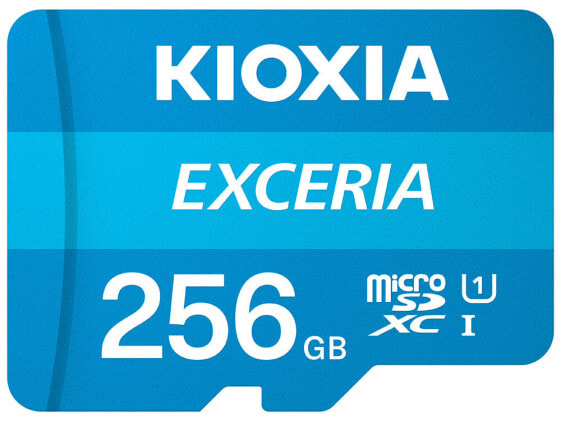 Kioxia Exceria - 256 GB - MicroSDXC - Class 10 - UHS-I - 100 MB/s - Class 1 (U1) - Карта памяти 256 ГБ