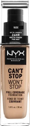 Foundation Can't Stop Won't Stop 24-Hour Nude 6.5, 30 ml