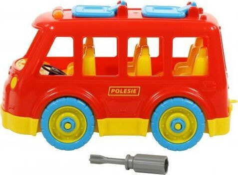 Транспортный автобус игрушечный Wader Polesie 71248 с мешком